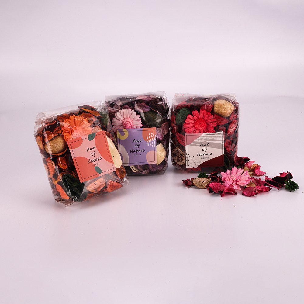 FLORESCENCE Luxurious Home Decor Air Decorative Fragrance Scented Dry Flowers Aroma Potpourri Sachet Bags For Air Freshener Home