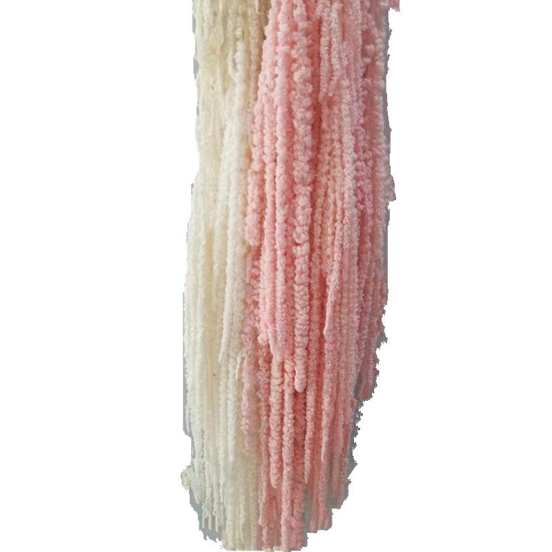 Ceiling Tree Branch Decoration of Wedding Artificial Flowers Dried Amaranthus caudatusTassel Fimbriate Long Spike Flowers