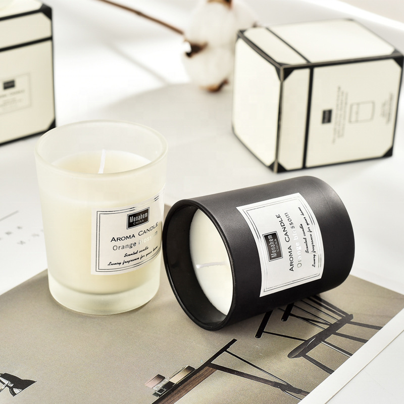 Manufacturer Glass Soy Wax Aromatherapy Candles Smokeless Fragrance Ornament Gift Natural Ingredient Scented Candle
