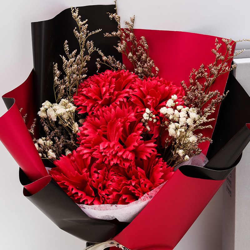 Wholesale Birthday Gift Gypsophila Bouquet Valentine's Day Luminescent Mini Dry Artificial Flower Bouquet