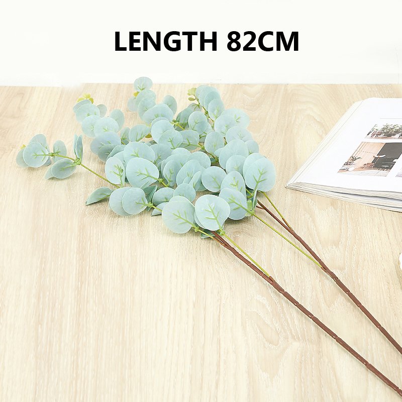 Factory Direct preserved eucalyptus Leaves Artificial Plastic Little Leaves Wedding Flower Wholesale Waterproof Plants
