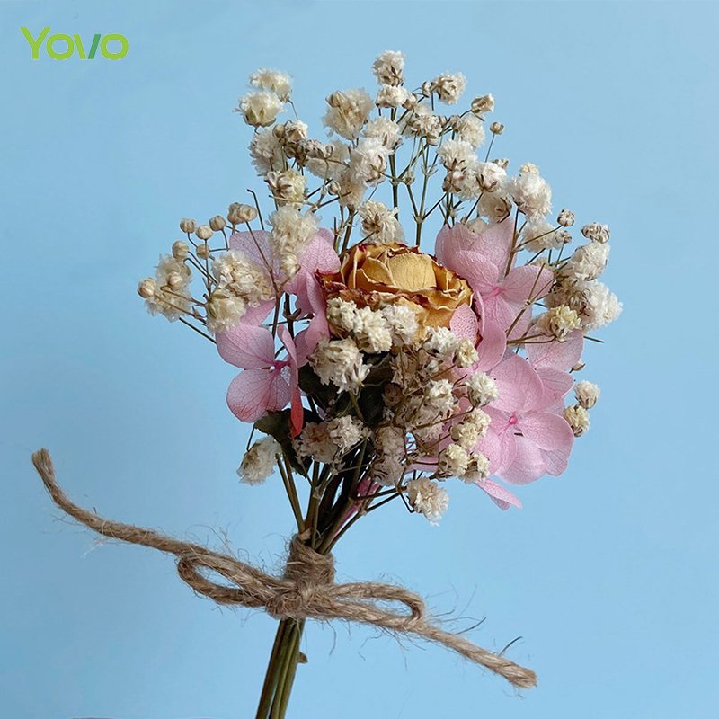 Wholesale Hot Selling Dried Mini Flower Bouquet Small Flowers for Wedding Gift Set Decoration Craft DIY Making