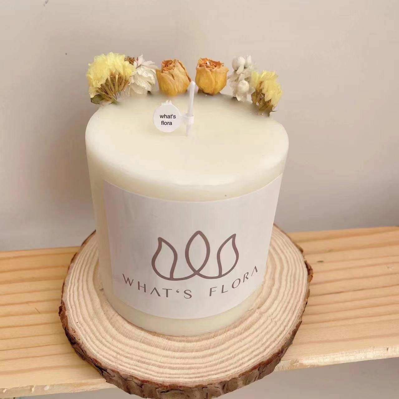 Hot Selling Handmade Candles Various Fragrance Scented Candles White Home Decor Soy Wax for Wedding