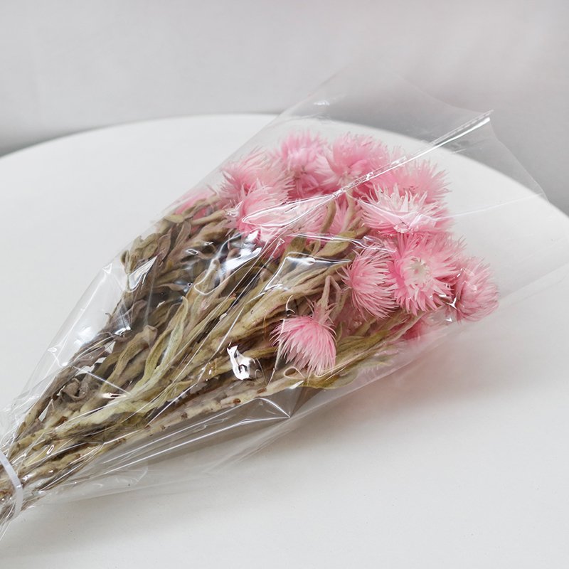 GH-038 wholesale cheap white yunnan real small resin natural rock dry dried flower for decoration