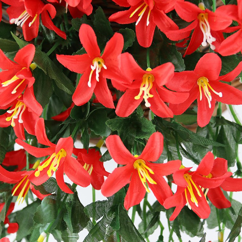 Artificial Flower real touch orchid Living Room Decoration Wall Hanging Artificial Vine