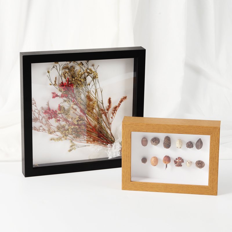 Hollow frame 3cm5cm, A3, A4 handmade DIY dried flower photo frame, specimen picture frame creative 3D shadow box Frame