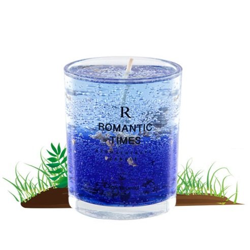 FLORESCENCE Women Gifts Floral Wholesale Private Label Luxury Jelly Wax Scented Candle Gift Set Dried Flowers Wedding Candle