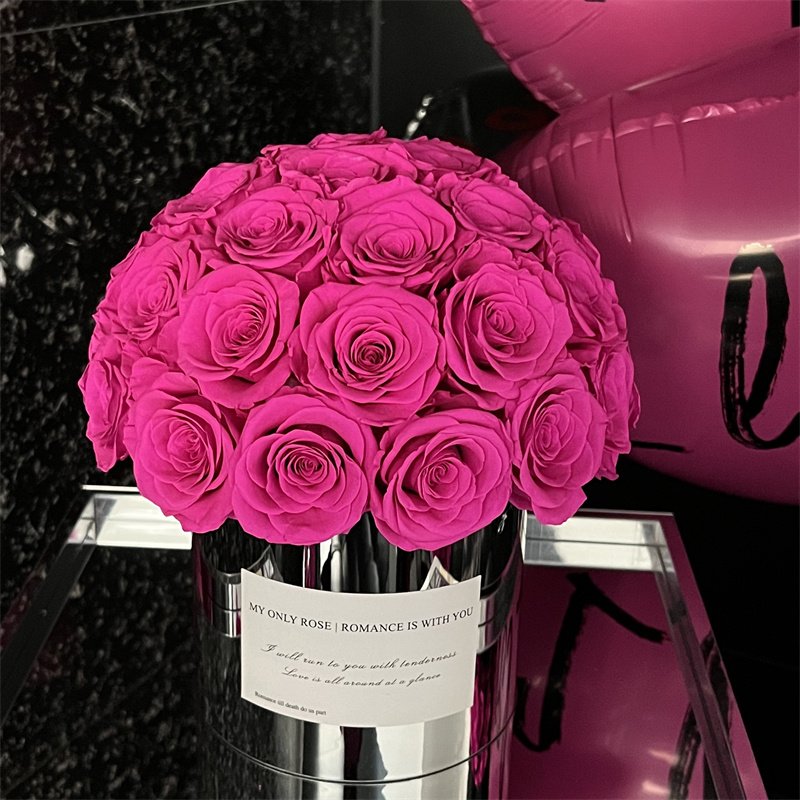 Valentine Day Gift Rose Wholesale Real Natural Long Lasting Everlasting Immortal Forever Eternal Preserved Fresh Flowers in Box