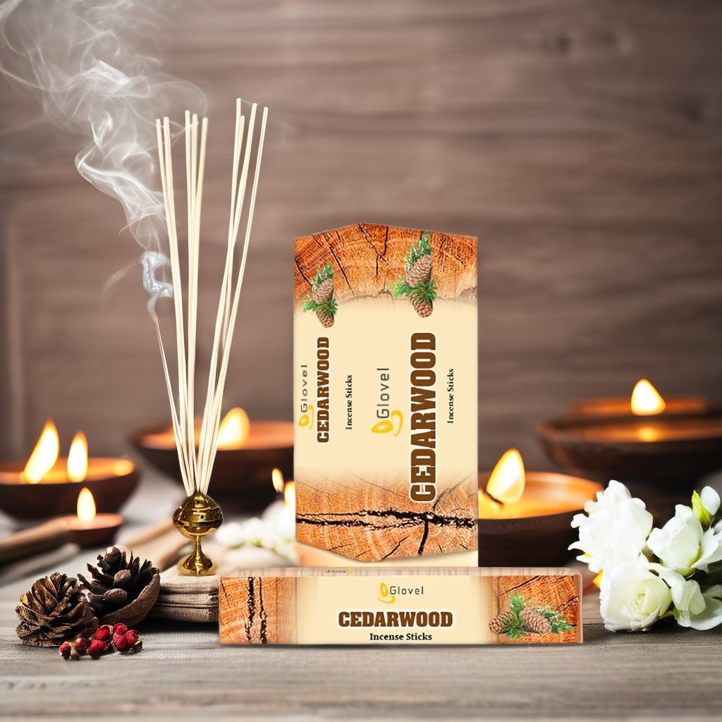 Premium Aromatic Incense Sticks with Natural Dried Dried Flower Incense sticks Sandalwood Fragrance Bulk Packing from India