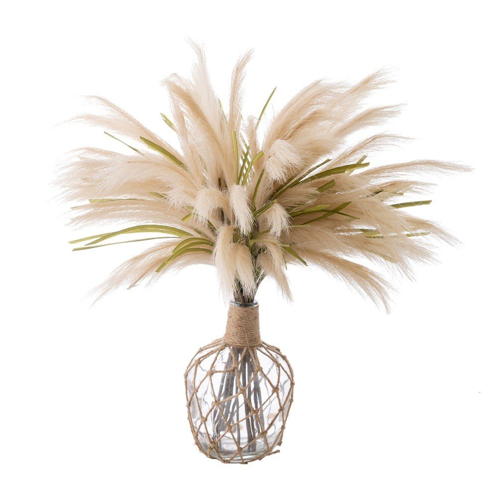 78.5cm Pampas Reed Grass Artificial Flower Home Wedding Party Decorative Flower Factory Holding Flower Not Feather Dried Plants