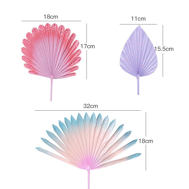 New product ideas 2024 yunnan Colorful Sun palm Dried flower bouquet home decoration wedding decoration