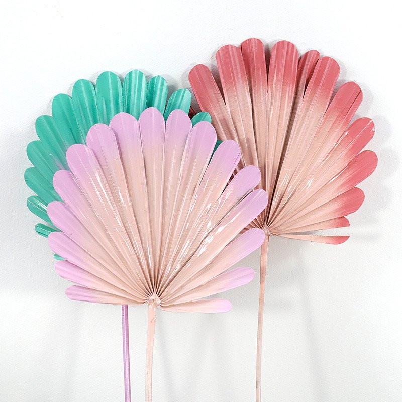 New product ideas 2024 yunnan Colorful Sun palm Dried flower bouquet home decoration wedding decoration