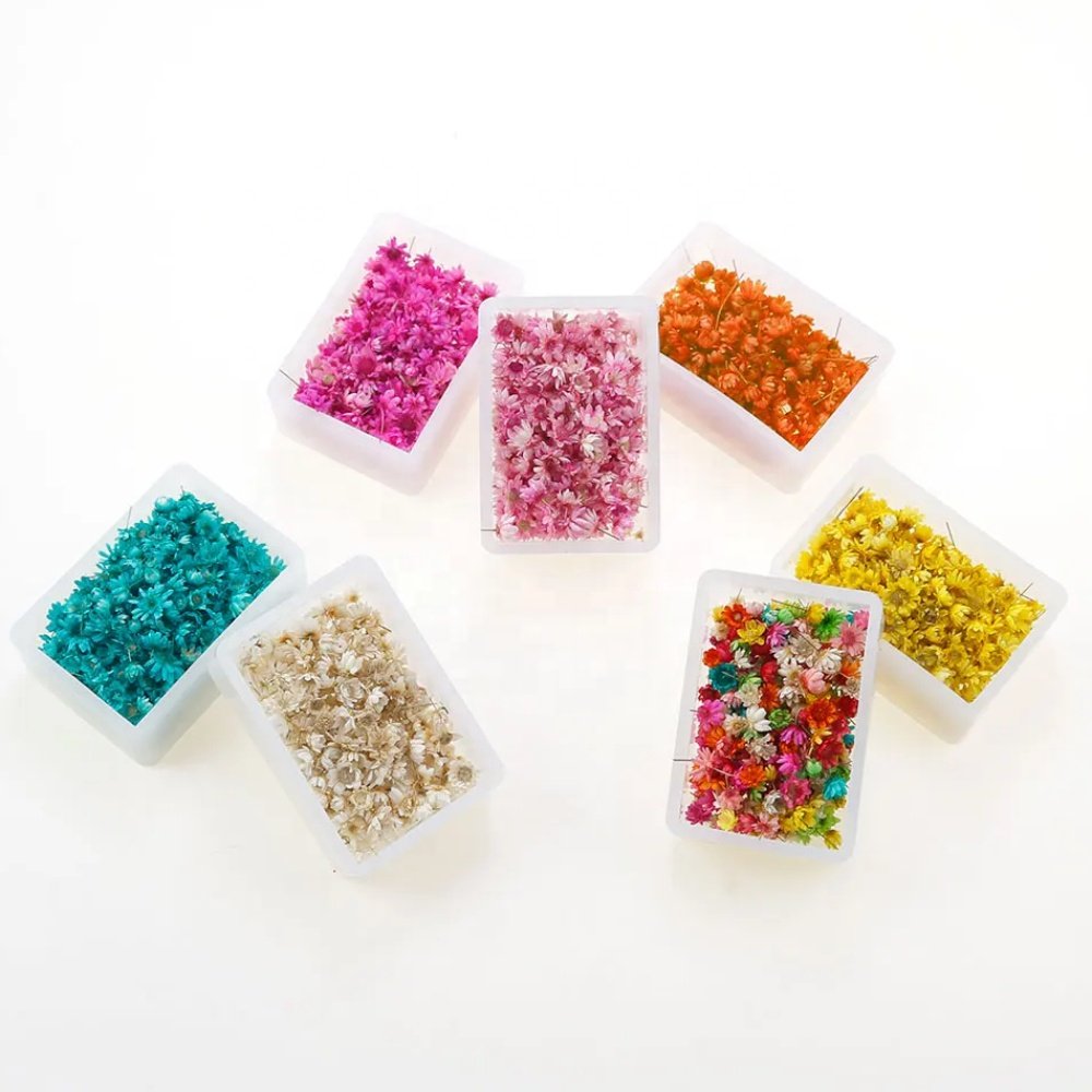 1000g Real dried flowers for DIY craft epoxy resin jewellery soap candle handmade