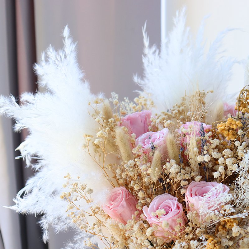 Wholesale Decoration Flowers Mixed Dry Bouquet Natural Mini Dried Flower Plants