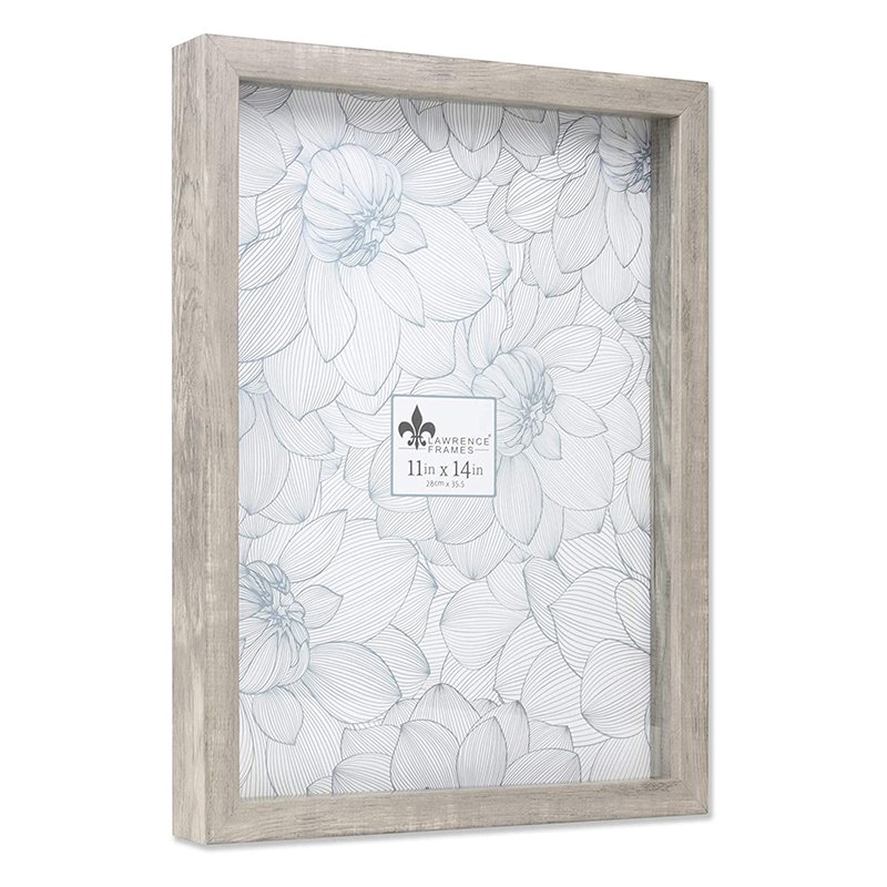 Customized Multi-size Photo Display Cabinet Photo Frame Wall-mounted Free Standing Medal Display Shadow Box Photo Frame