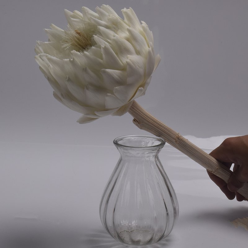 Different Colors HFloral Dried Eternal Flower Arrangement Preserved Flower Big Size Preserved Artichoke