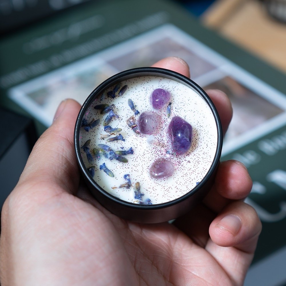 Wholesale New Design Scented Candle Oem Odm Home Decor Soy Wax Scented Candles With Dried Flower
