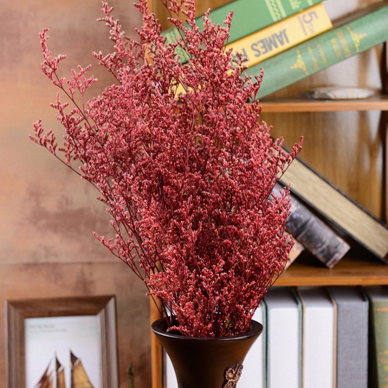 Dried Flowers Valentine's Grass Limonium floral arrangements preserved misty flower