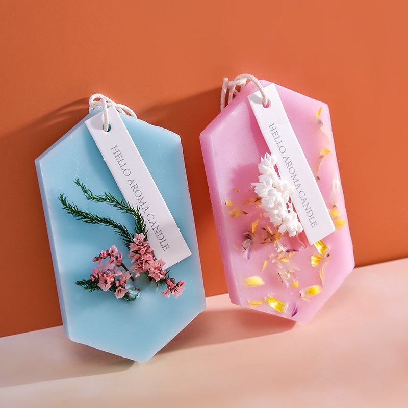 Hanging Aromatherapy Wax Tablet Car Pendant Aromatherapy Incense Candle Dried Flower Aromatherapy Wax Tablet