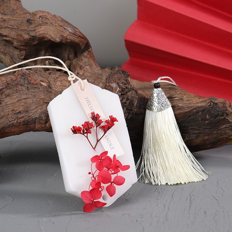 Hanging Aromatherapy Wax Tablet Car Pendant Aromatherapy Incense Candle Dried Flower Aromatherapy Wax Tablet