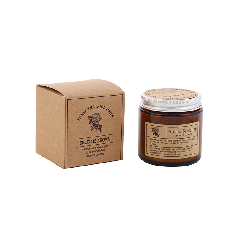 Aromatherapy Candle Essential Oil Gift Set Soy Wax Candle Scented