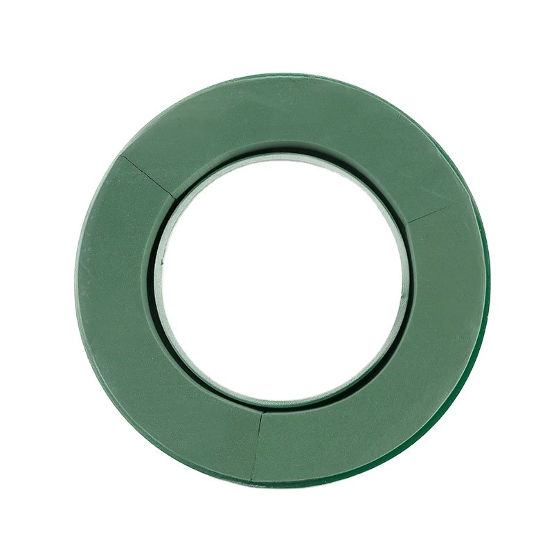 YiLiang Top Grade Floral Foam Ring for Wedding Easter Flower Wreath Decoration Dry Resin Material Dried Feature Ins Design Style