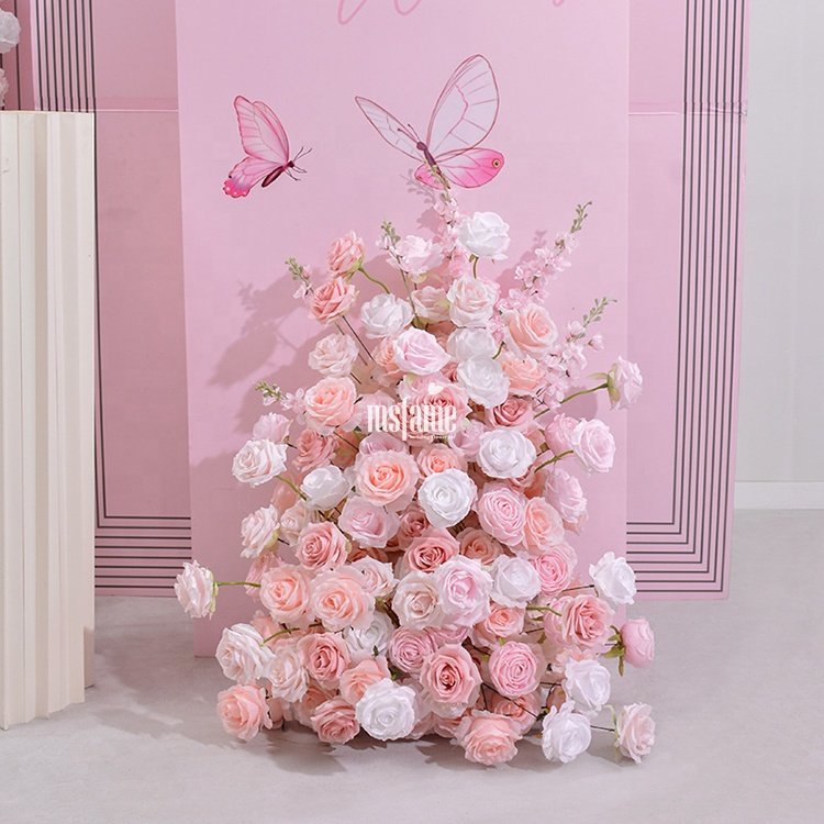 MSFAME Weeding Decorations Floral Backdrop Party Event For Photography Studio
