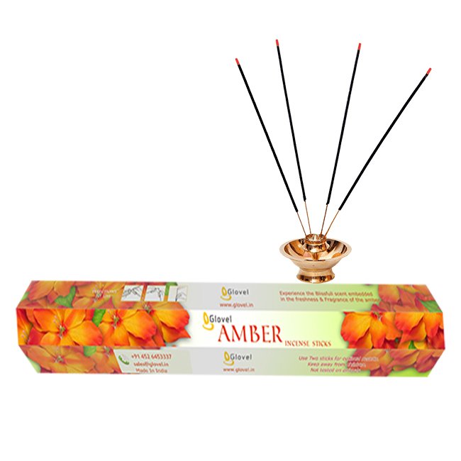 Premium Quality Incense Stick with Bamboo Stick Hexagonal Box Packing 20 Coiled Wax Plug Made from Wood Manufactured in India
