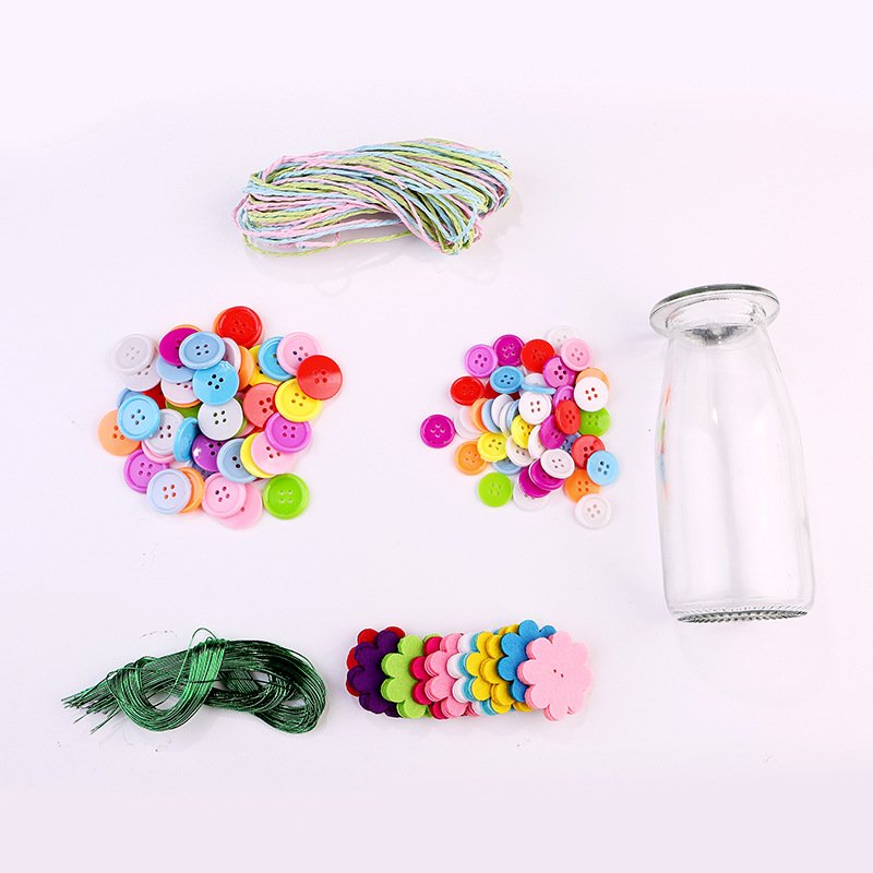 wholesale cheap Diy Bunny Bucket Felt Sewing Bag Valentine's Day Gift