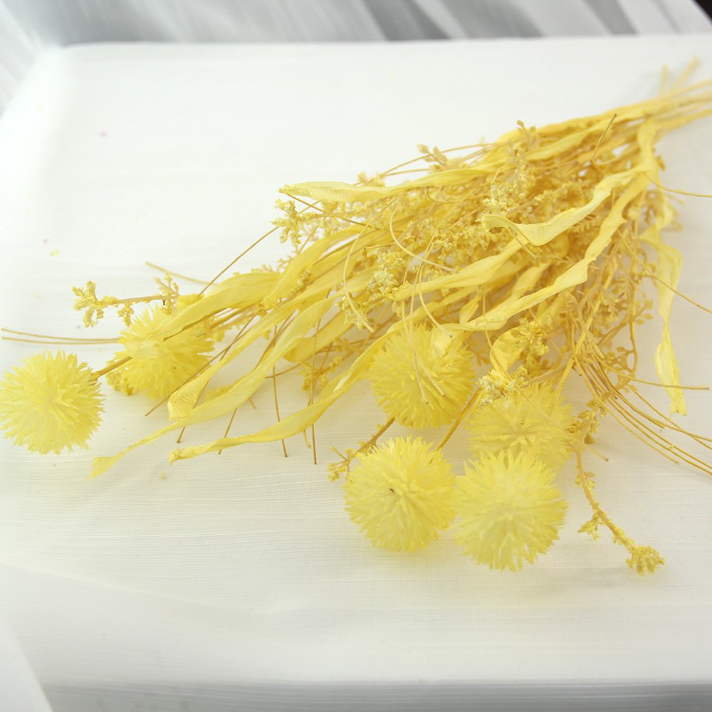 Hot Sale Beautiful Dried Flowers Colorful Chrysanthemum Helichrysum Strawflower For Decoration