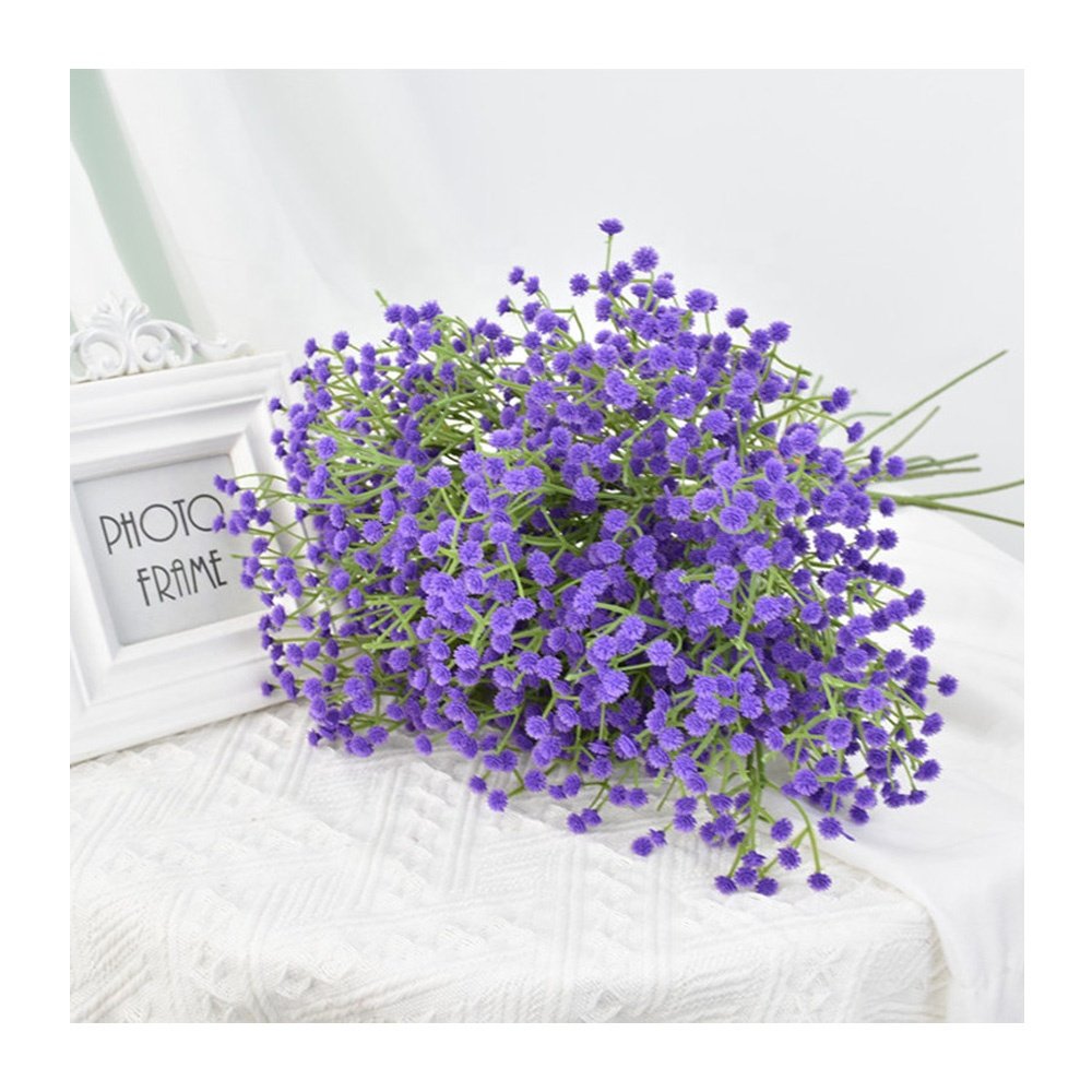 Wholesale Decoration Wedding Preserved Dried Plastic Sky Star Simulation Bouquet Artificial Decorative Flowers Wreaths and Plant