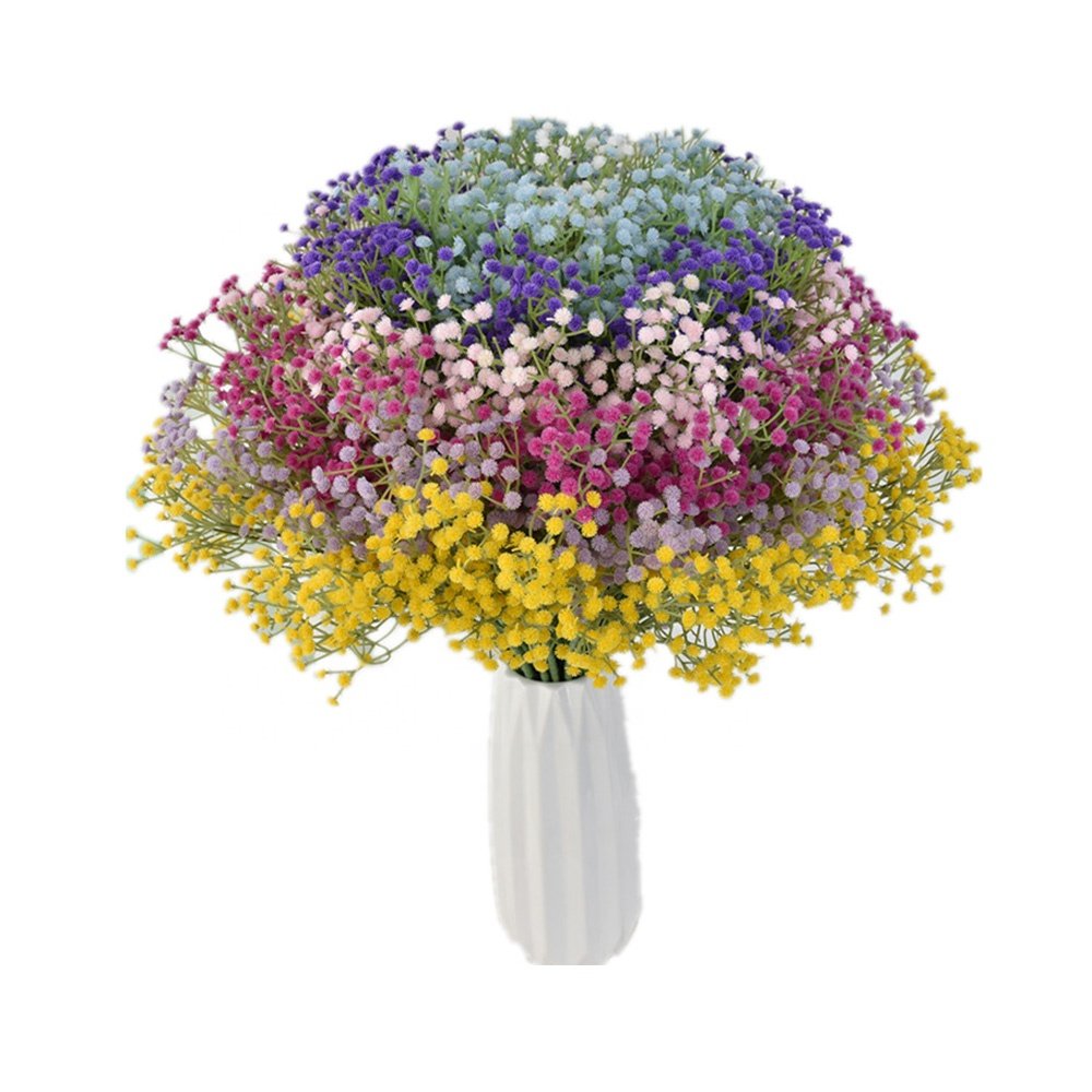 Wholesale Decoration Wedding Preserved Dried Plastic Sky Star Simulation Bouquet Artificial Decorative Flowers Wreaths and Plant