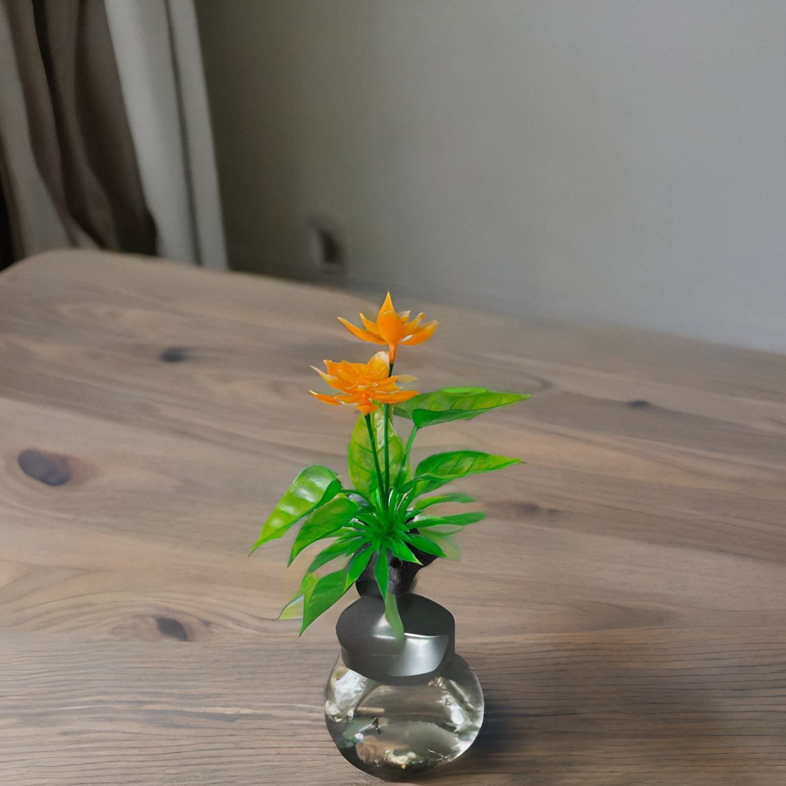 Artificial flower bouquet Plastic flower 7pcs/set small bouquet home furnishings decorative dried flower plants