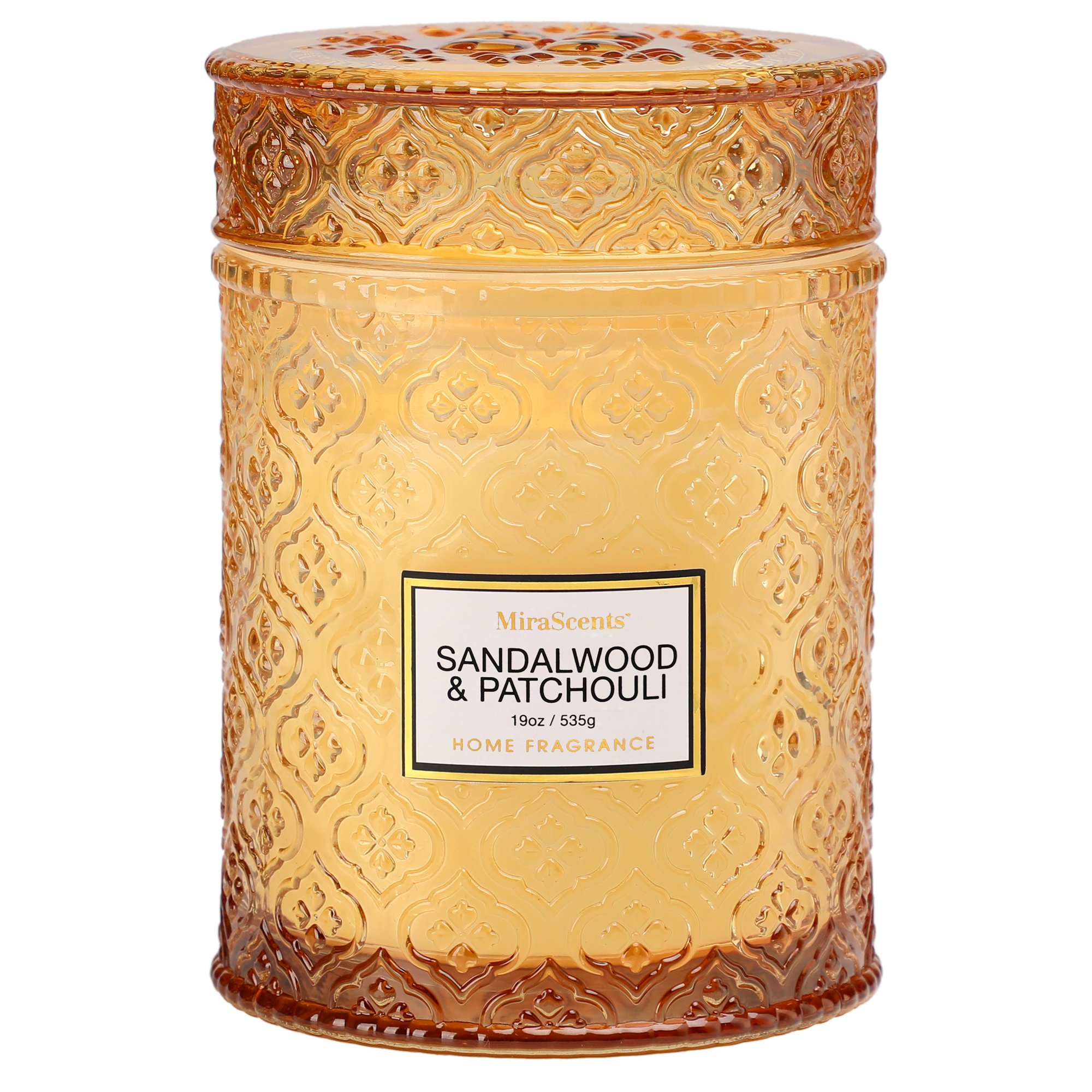 Private label soy wax Scented candles set with dried flower in luxury gift packaging box