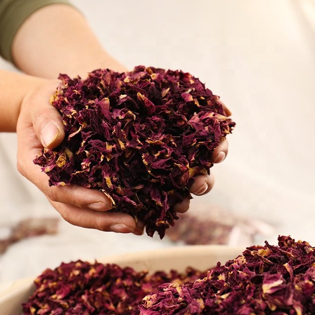 2024 wholesale High quality pure Dried Double rose petals red rose flowers for sale reasonable price high quality oem service