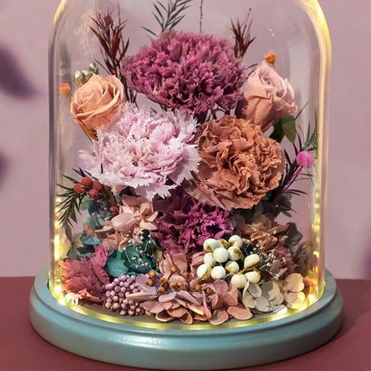 Carnations Preserved Roses Dried Flowers Birthday Gifts Employees Mother's Day Bouquets Girls Girlfriends Graduation Occasions