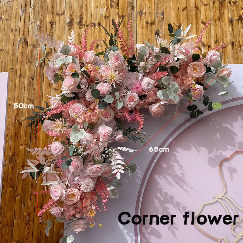 WHOLESALE Silk Artificial Flower for Wedding Backdrop Hanging Dried Flowers Table Runner Flower Arrangement