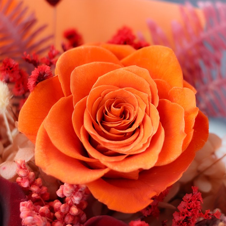 Lovebay Christmas Novel Gift Halloween Decor Custom Design Forever Rose Bridal Bouquets Real Natural Preserved Flowers Bouquet