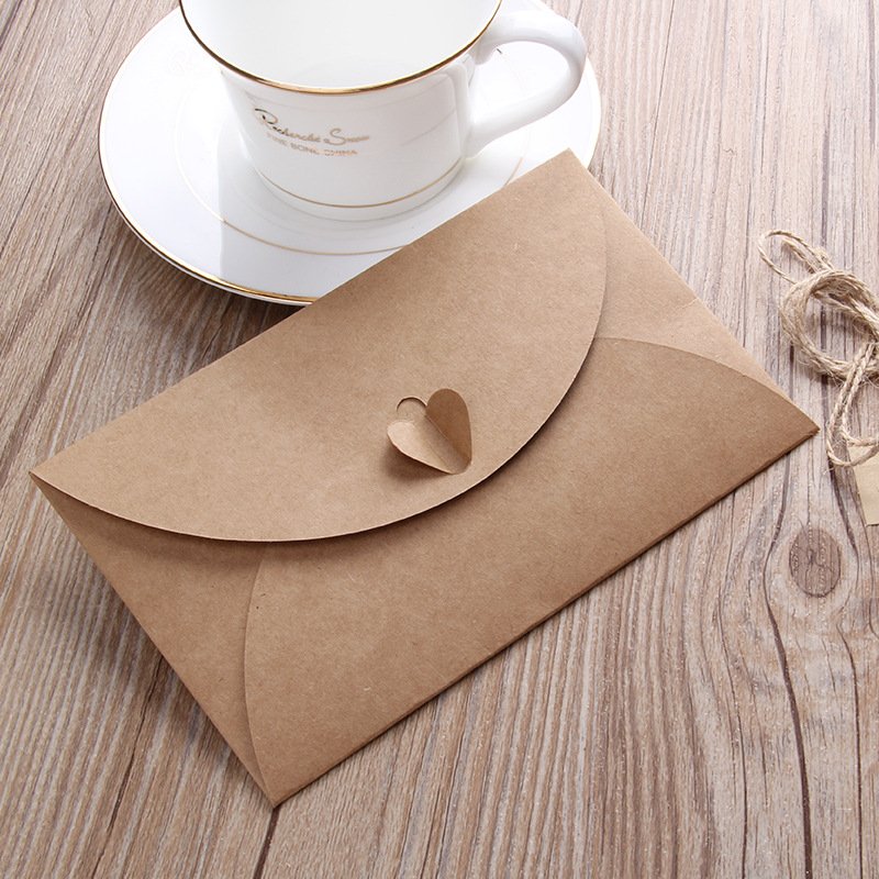 Handmade Greeting Cards Holiday Dried Flowers Greeting Cards Kraft Blank Note Thank Notes for Party Invitation Card