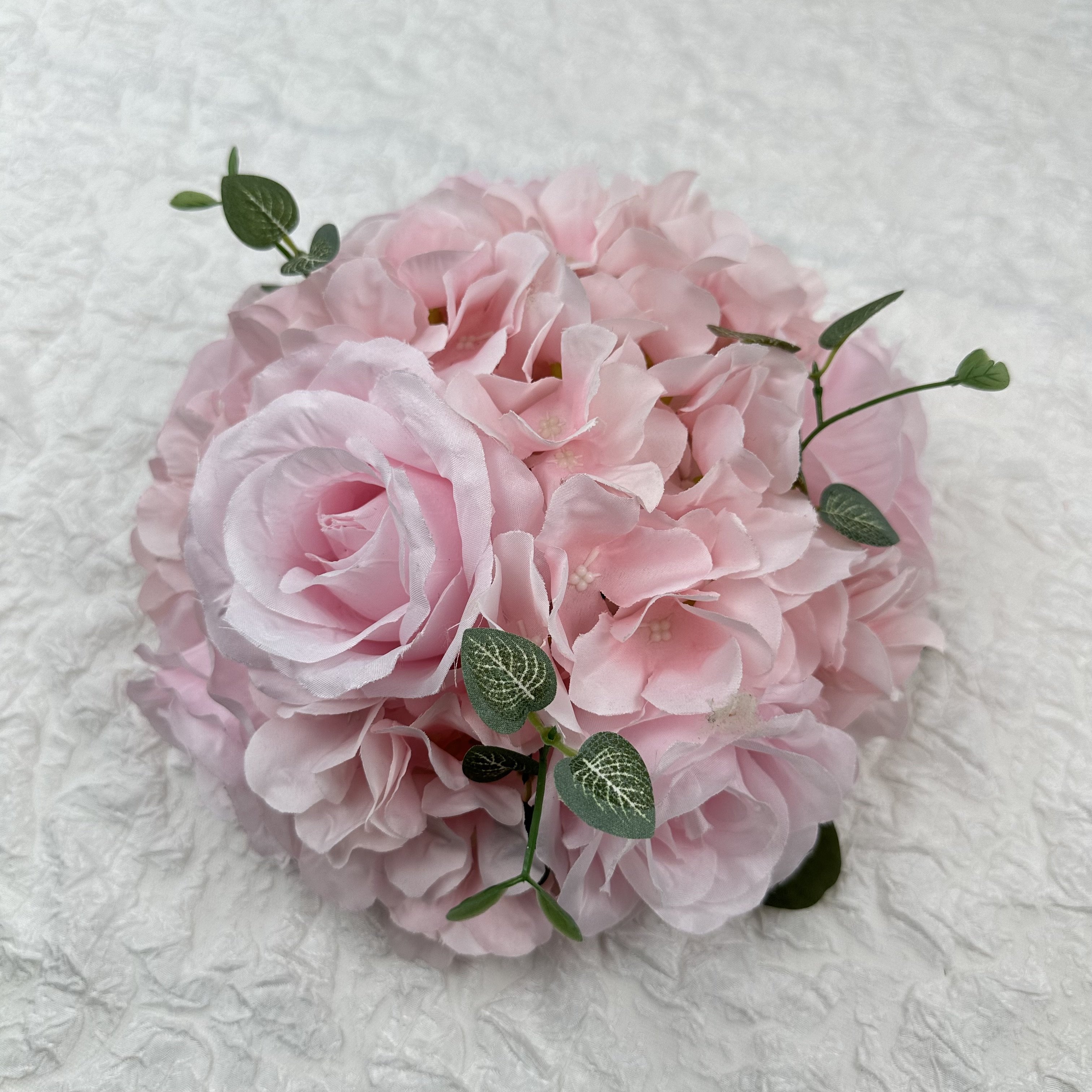 Wholesale Cheap High Quality Artificial Flower Small Dried Flowers 25Cm Artificial Rose Flower Ball