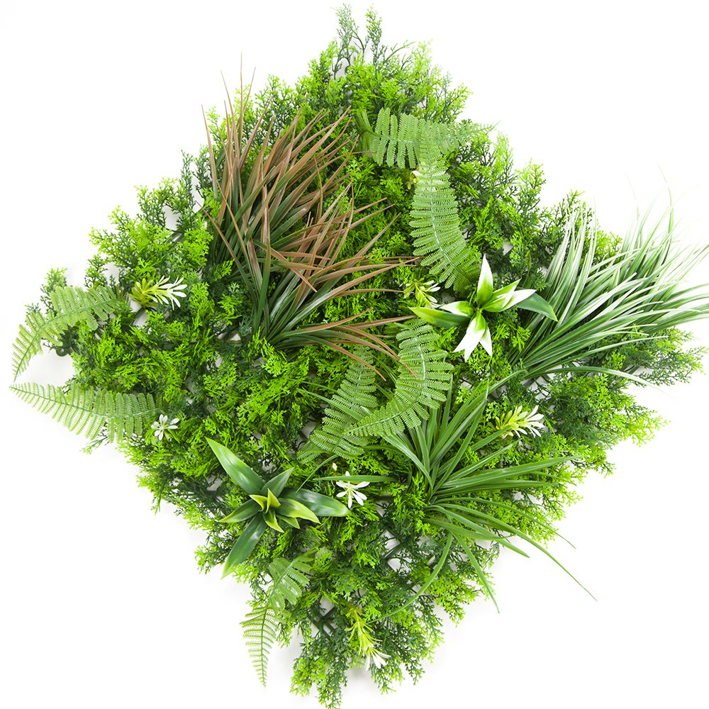 50cm*50cm Artificial Plants And Flowers Beautiful Artificial Plants Greenery Green Wall Plants Wall Artificial