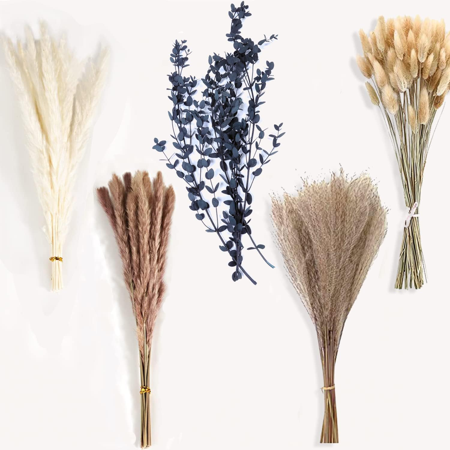 Soft Dream 2024 Autumn home decor flower pampas bouquet boho wedding arrangement Bride dried flower bouquet for gift