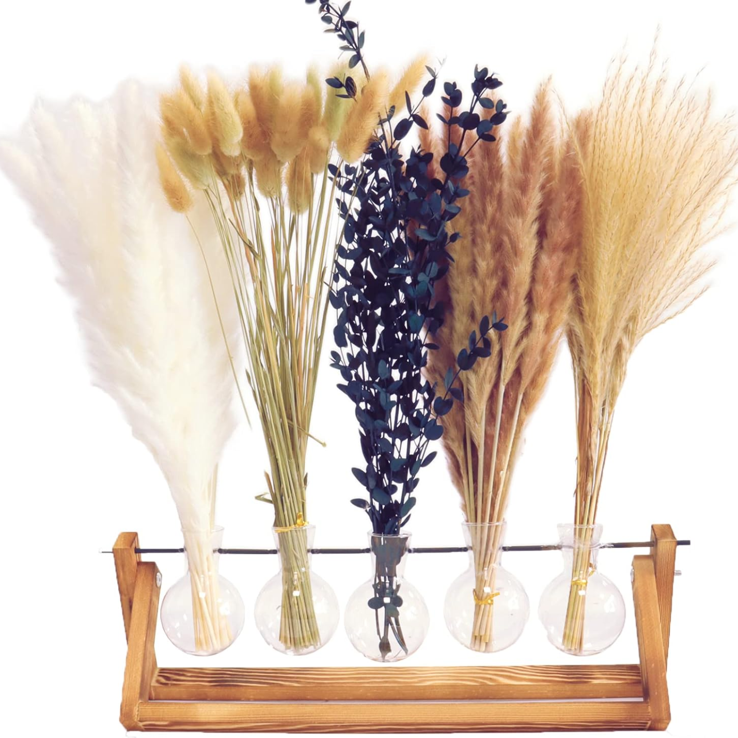 Soft Dream 2024 Autumn home decor flower pampas bouquet boho wedding arrangement Bride dried flower bouquet for gift