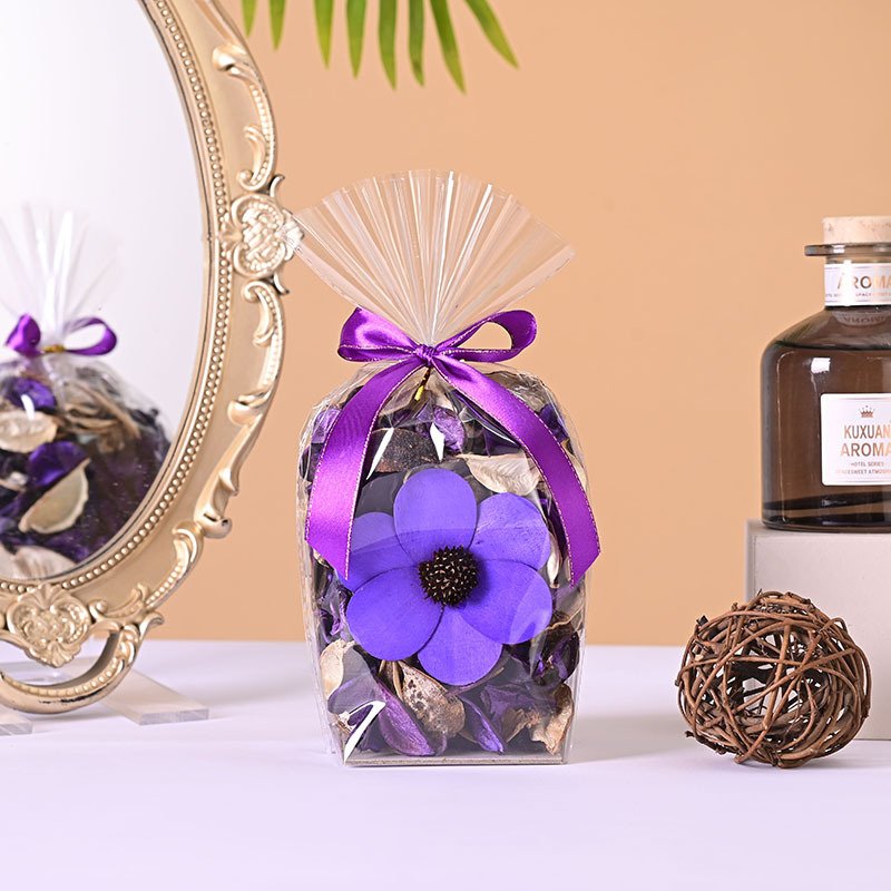 Dried Botanical Rose-Scented Sachet Aroma Long Lasting Room Air Freshener Decorative Dried Flower Potpourri Bag