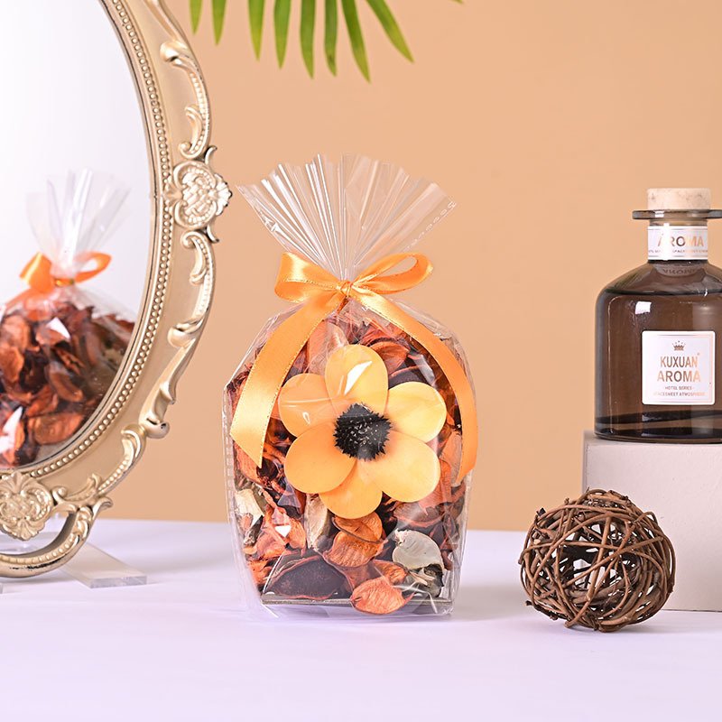 Dried Botanical Rose-Scented Sachet Aroma Long Lasting Room Air Freshener Decorative Dried Flower Potpourri Bag