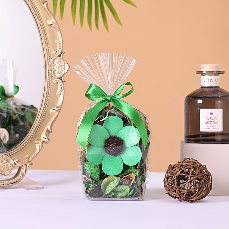 Dried Botanical Rose-Scented Sachet Aroma Long Lasting Room Air Freshener Decorative Dried Flower Potpourri Bag