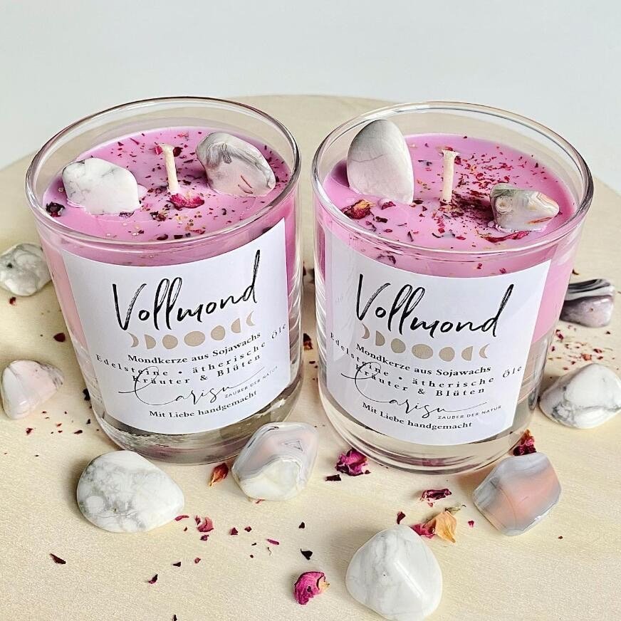 Custom Glass Private Label Luxury Crystal Gift Organic Soy Wax Candles Aromatherapy Dry Flower Scented Candles