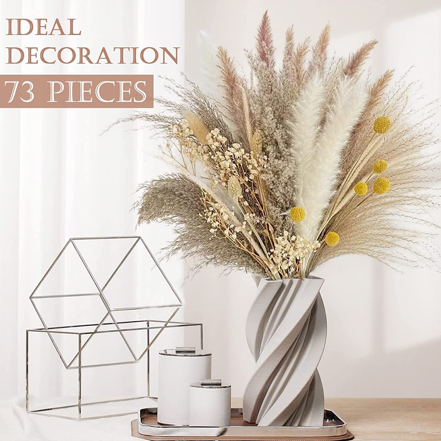 Wholesale Hot Selling Home Wedding Decoration Bridal Bouquet Arrangement Boutonniere Large Natural Dried Flowers Bouquet