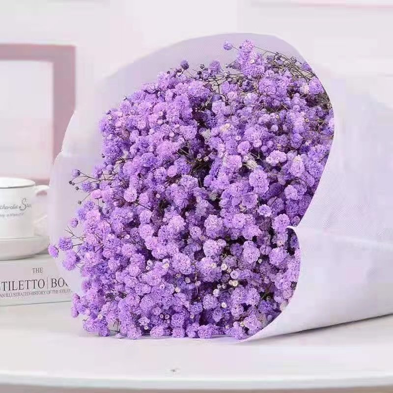 Yunnan hot flower bouquet Gypsophila bouquet packaging home decoration flower arrangement