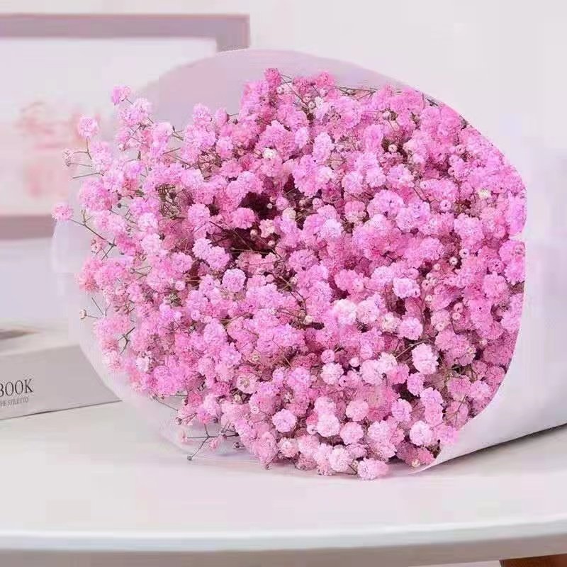 Yunnan hot flower bouquet Gypsophila bouquet packaging home decoration flower arrangement